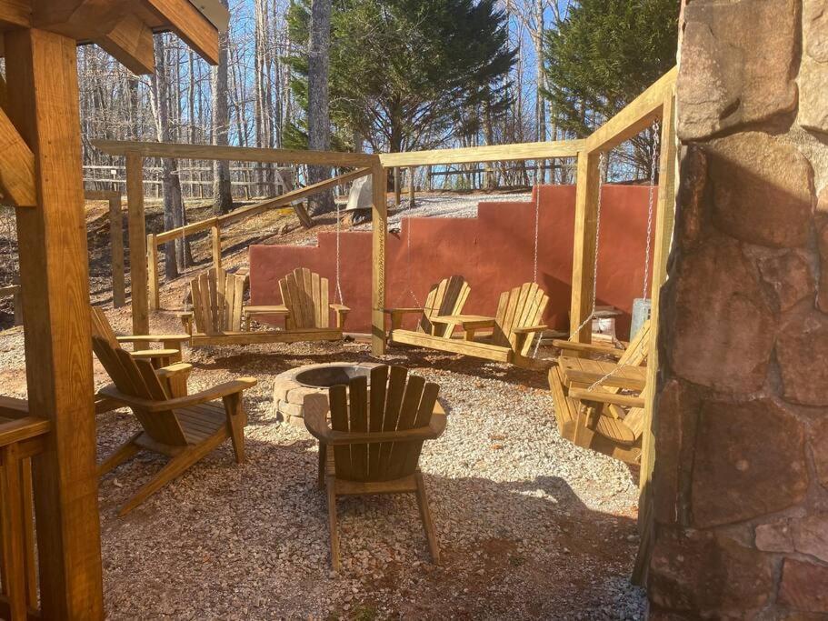 Red Rooster Family Cabin W/Hot Tub+Fire Pit+View Franklin Buitenkant foto